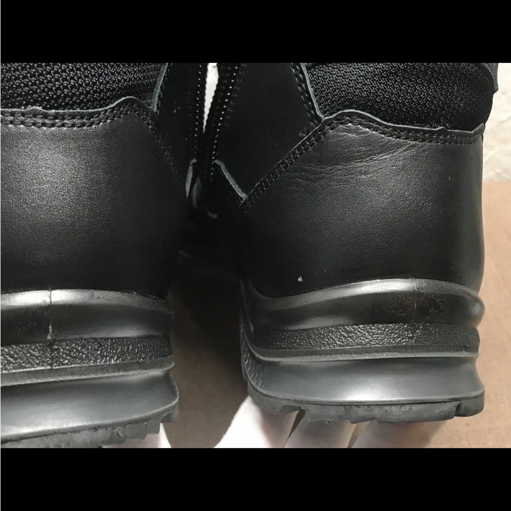 No Inserts Haix Black Eagle Tactical 2.0 GTX Men's Boots Side Zip Black Size 10M - Picture 11 of 16